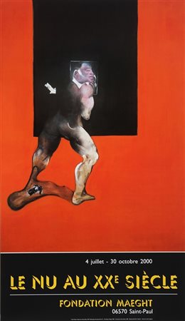 BACON FRANCIS (1909 - 1992) Le nu au XX Siecle. 2000. Poster. Cm 50,00 x...