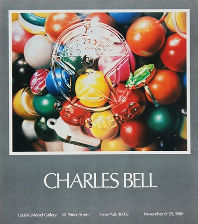 BELL CHARLES (1935 - 1995) Senza titolo. 1980. Poster. Cm 43,00 x 49,00....