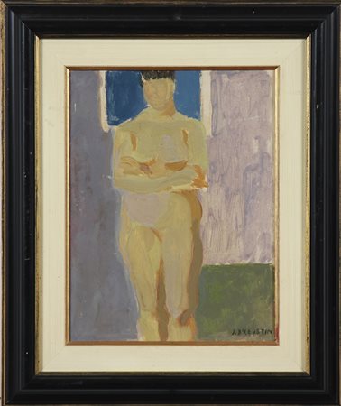 D'AGOSTIN JOLE (1921 - 1981) Nudo femminile. Olio su cartone. Cm 23,50 x...