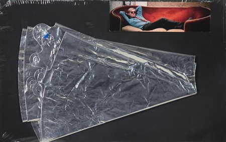 WARHOL ANDY (1928 - 1987) Silver Pillow. Oggetto. Cm 45,50 x 29,00....