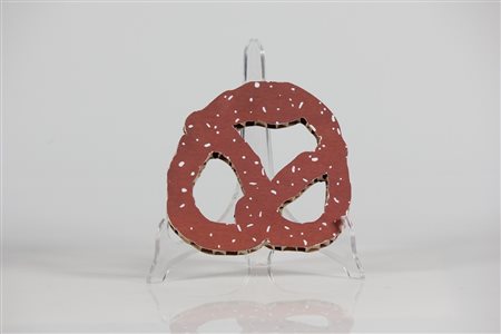 OLDENBURG CLAES THURE (1929 - 1997) Pretzel. 1994. Oggetto. Cm 16,50 x 17,00....