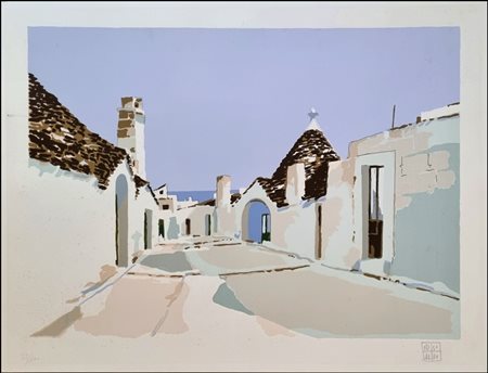 RISO ALDO Santa Maria di Leuca 1928 - Roma 2008 "Puglia"