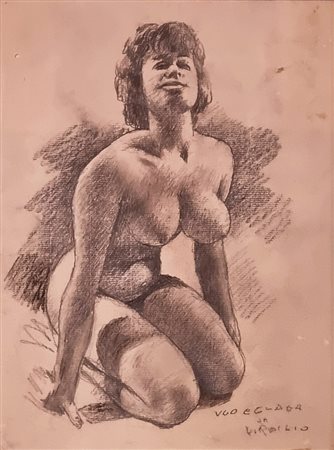 CELADA DA VIRGILIO UGO Borgo Virgilio 1895 - Varese 1995 "Nudo"