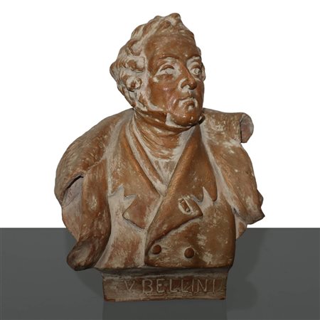 Vincenzo Bellini, scultura in terracotta, 19°/20° secolo