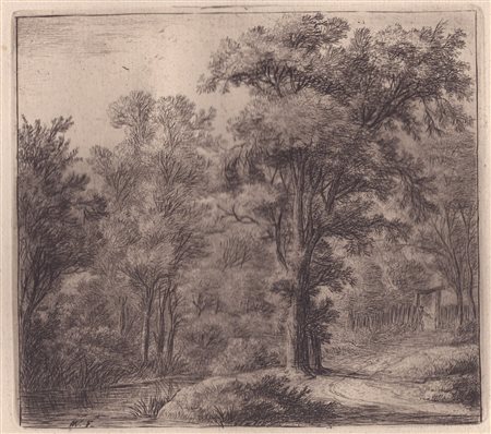 Anthonie Waterloo (1640 - 1690) 
Paesaggio 
 