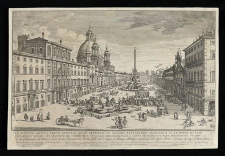Gomar Wouters (1649 - 1696 ca.) 
Piazza Navona 
 