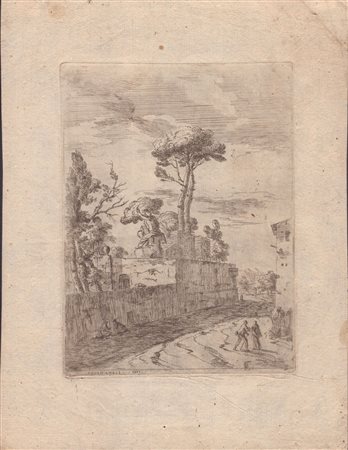 Paolo Anesi (1697 - 1773) 
Scorcio di Roma 
 