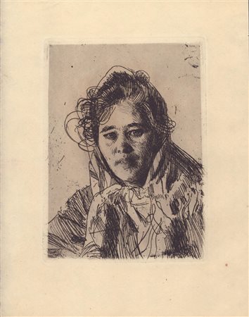 Anders Zorn (1860 - 1920) 
Anna, ragazza di Mora (Ritratto di Anna Kråkbergs) 
 