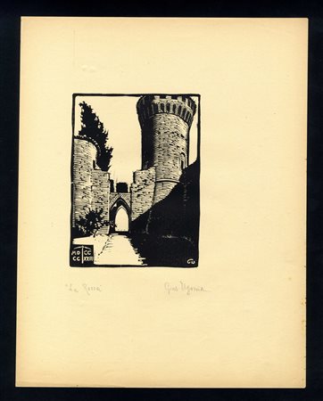 Giuseppe Ugoni (1881 - 1944) 
La Rocca (di Brisighella) 1923
 