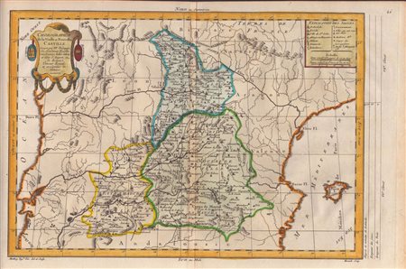 Etienne Andre Philippe de Pretot (1710-1787), Maurille Antoine Moithey (1732-1810)  
Chorographie de la vielle et nouvelle Castille 
 