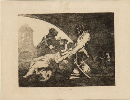 Francisco Goya (1746 - 1828) 
Ni por esas 
 