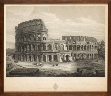 Domenico Amici (1808 - 1877 ca.) 
Anfiteatro Flavio o Colosseo 
 