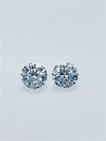 2 DIAMANTI LAB GROWN 0,61 CT D - VVS1 - LGP40102-1