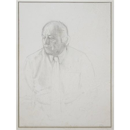 Manlio Sacco (Palermo 1978)  - Studio per un ritratto di mio padre, 2004