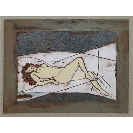 Sebastiano Milluzzo (Catania 1915-Catania 2011)  - Nudo di donna