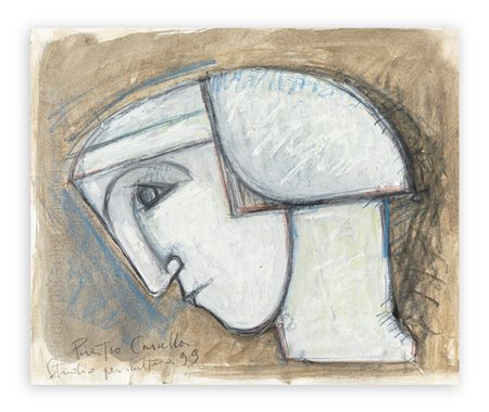 PIETRO CASCELLA (1921-2008) - Studio per scultura, 1999