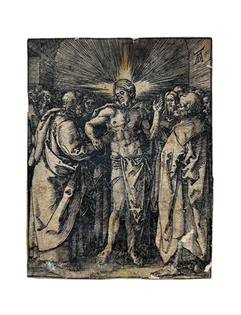Albrecht Dürer (1471 - 1528) L'incredulità di San Tommaso 1509 - 1511...