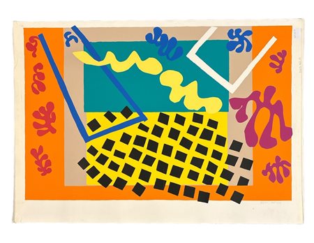 Henri Matisse (firma_di) (1869 - 1954) Codomas multiplo su carta 72 x 102 cm...