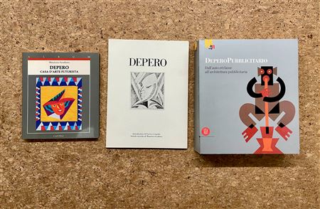 FORTUNATO DEPERO - Lotto unico di 3 cataloghi