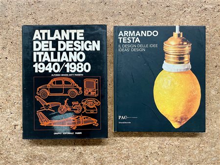 DESIGN (ARMANDO TESTA E ATLANTE DEL DESIGN) - Lotto unico di 2 cataloghi