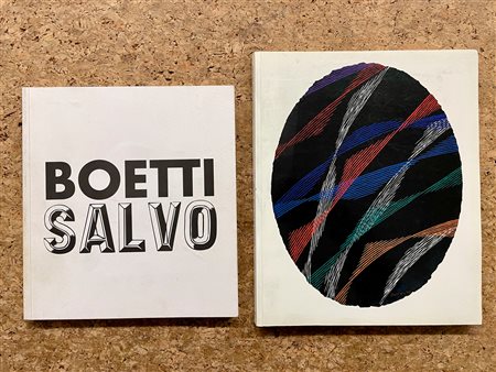 PIERO DORAZIO E ALIGHIERO BOETTI / SALVO - Lotto unico di 2 cataloghi