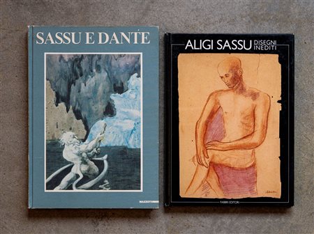 ALIGI SASSU(1912 - 2000)Lotto di due cataloghiDisegni inediti1987Catalogo...