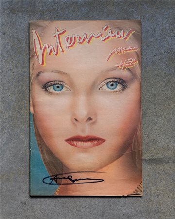 ANDY WARHOL(1928 - 1987)Interview - Jodie Foster1980Periodico, vol. X n. 6,...