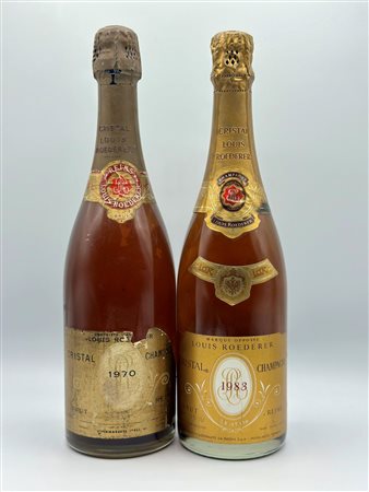  
Louis Roederer, Cristal Brut 1970 - Cristal Brut 1983 1970-1983
Francia-Champagne 0,75