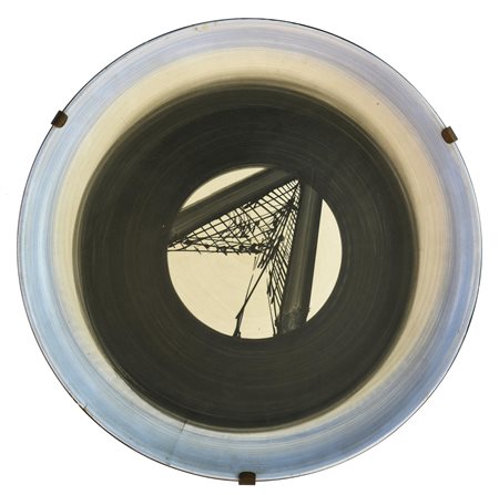 Emilio Scanavino PIATTO, 1966 ceramica dipinta, diam. cm 41,5 sul retro:...