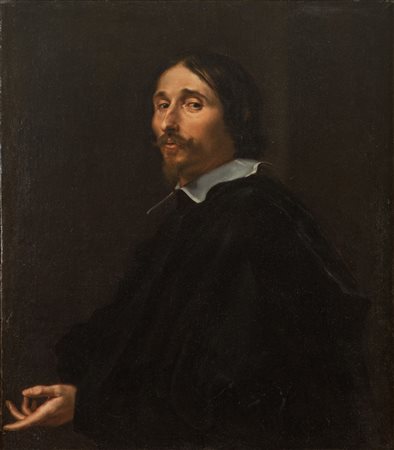 Anthonius van Dick (bottega di) (1599 - 1641) 
Ritratto di un patrizio genovese 1625 - 1627
olio su tela 75 x 65 cm 