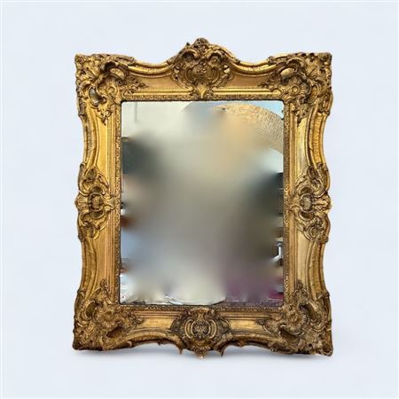  
 Specchiera  Francia, metà XIX secolo
 130 x 110 cm