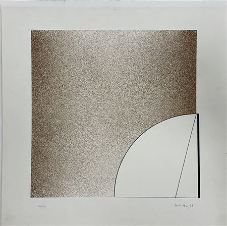 Giuliani Barbanti "Senza titolo" 1969
litografia a colori
cm 47,5x47,5
firmata,