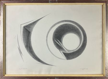 Carmelo Cappello "Senza titolo" 1971
litografia - prova d'artista
cm 49,5x69,5
f