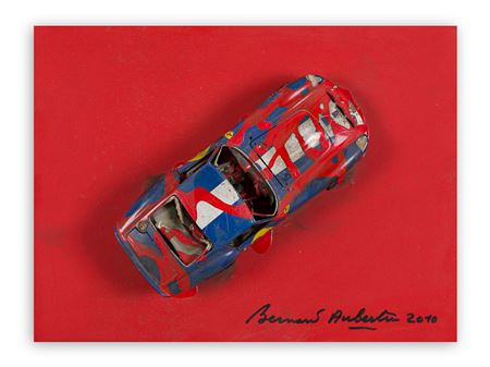 BERNARD AUBERTIN (1934-2015) - Voiture brulée, 2010