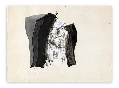 CARLO RAMOUS (1926-2003) - Senza Titolo, 1963
