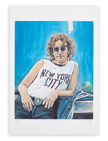 ANDREINA COLA (1966) - Lennon's apple, 2012/2013