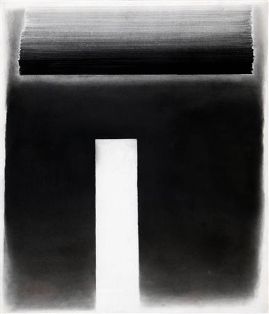 RUPPRECHT GEIGER 1908 - 2009 " 15/64 ", 1964 Matite su carta, cm. 72 x 62,5...
