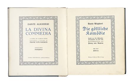 Alighieri Dante, Die göttliche komödie [...]. Farbenphantasien von Franz von...