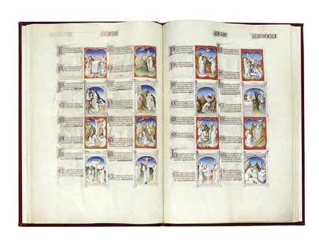 Biblia Moralizada de los Limbourg. Ms. fr 166. Valencia: Patrimonio...