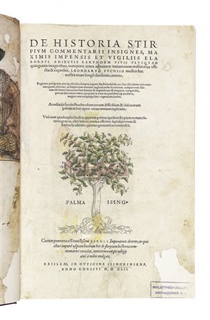 Fuchs Leonhart, De historia stirpium commentarii insignes... [Città di...