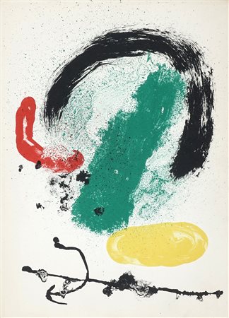 Miró Joan, Album 19. Barcelona: Sala Gaspar, 1963. In-4° (mm 305x220). Carte...