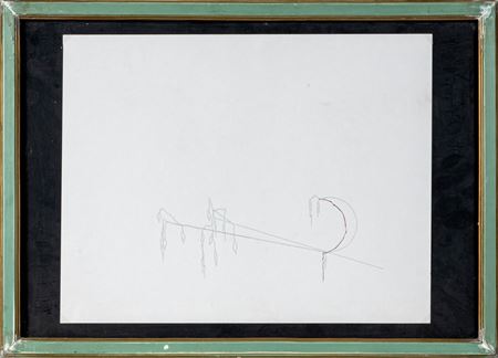 ARIK MIRANDA(1972)Senza titolo2008Tecnica mista su carta27,7 x 35,5 cmOpera...