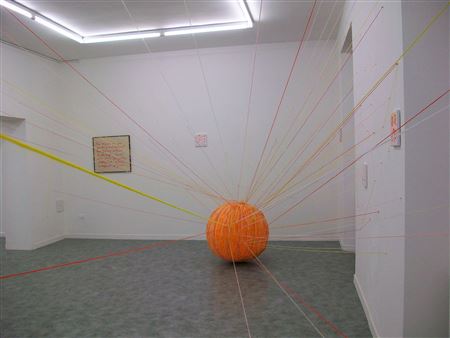 MAGDA TOTHOVA(1979)An idea of coincidence2008Installazione composta da sfera...