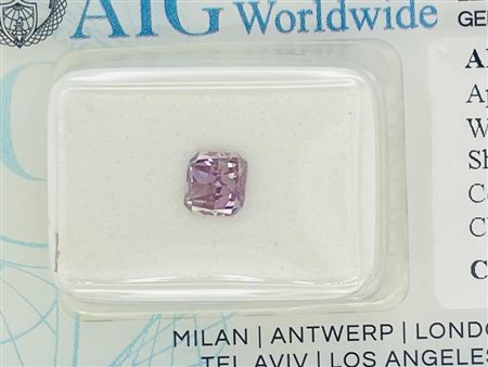 DIAMANTE 0,43 CT FANCY VIOLA INTENSO - CLARITY SI2 - F20407