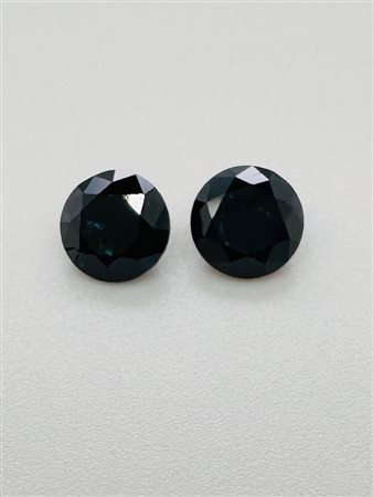 2 DIAMANTI ESALTATO 1,14 CT FANCY BLACK* (DIAMANTE) - NA - C31005-27