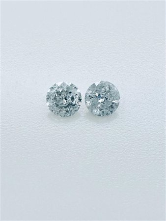 2 DIAMANTI 0,43 CT H - I2 - C31005-2