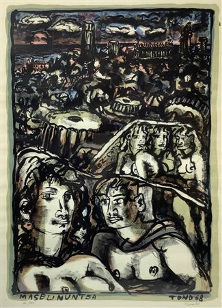 Antonio Zancanaro (Padova 1906-Padova 1985)  - Maselinuntea, 1968