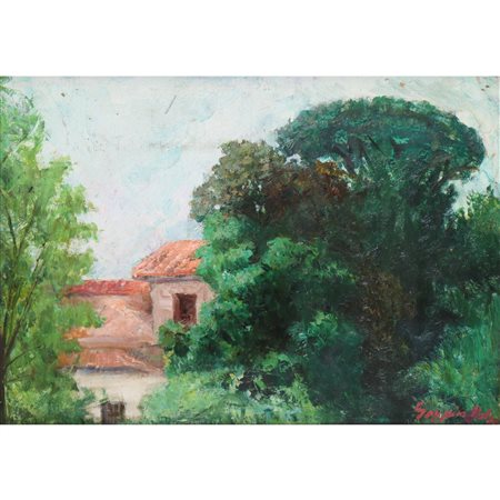 Casa con alberi, 20th secolo