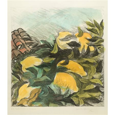 Santo Marino (Militello val di Catania  1924-1991)  - Limoni, 1982