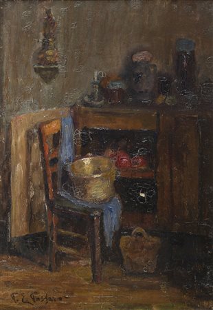 DIPINTO INTERNO DI PAOLO EMILIO PASSARO